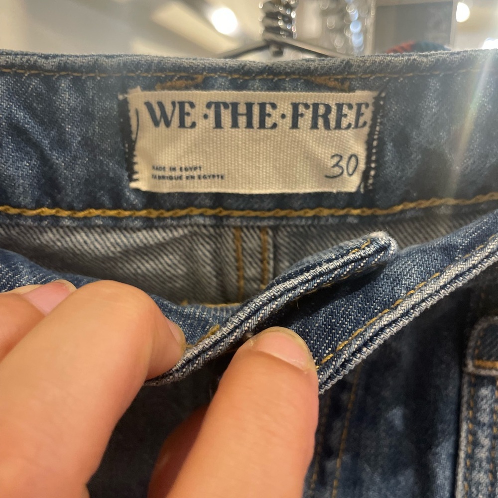 Free people jean shorts sizes 31, 30, 29